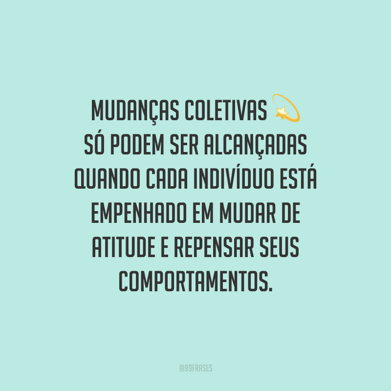 Mudança De Comportamento Frases LIBRAIN